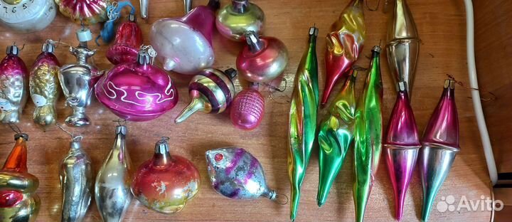 Елочные игрушки СССР