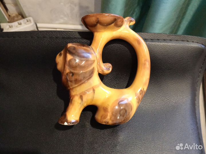 Подсвечник лев. Зик Конакова