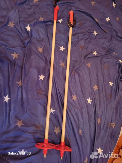 Детские лыжные палки, 1метр