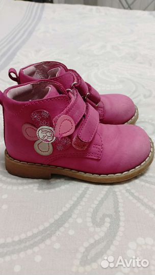 Ботинки на девочку, р. 22