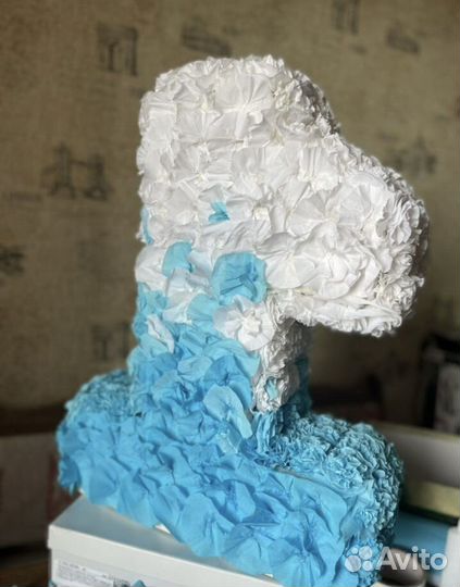 Цифра 1 на годик мальчику