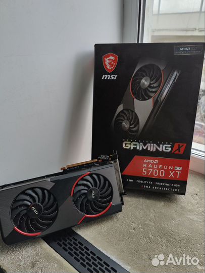Видеокарта MSI RX 5700 XT gaming 8 Gb