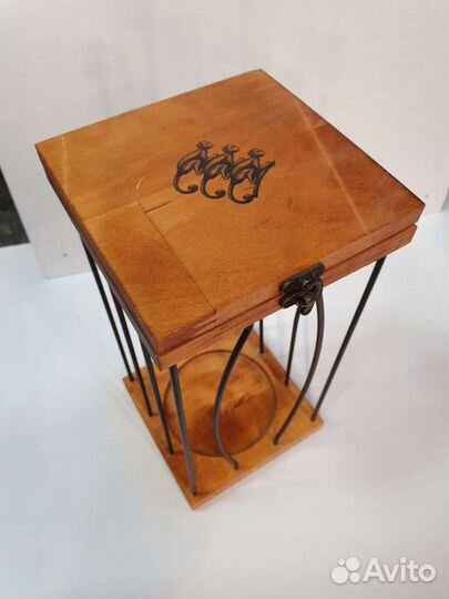 Декоративная клетка (из-под бутылки)