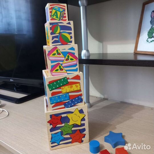 Развивающие игрушки, матрёшки