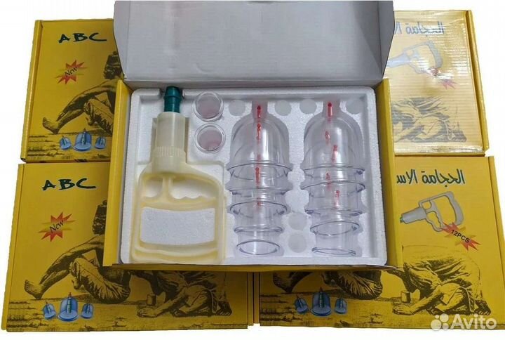 Вакуумные банки для массажа