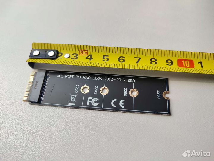 Адаптер переходник для SSD m.2 NVMe iMac и MacBook
