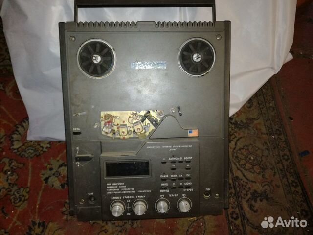 Катушечный магнитофон Орбита мпк- 107с ретро