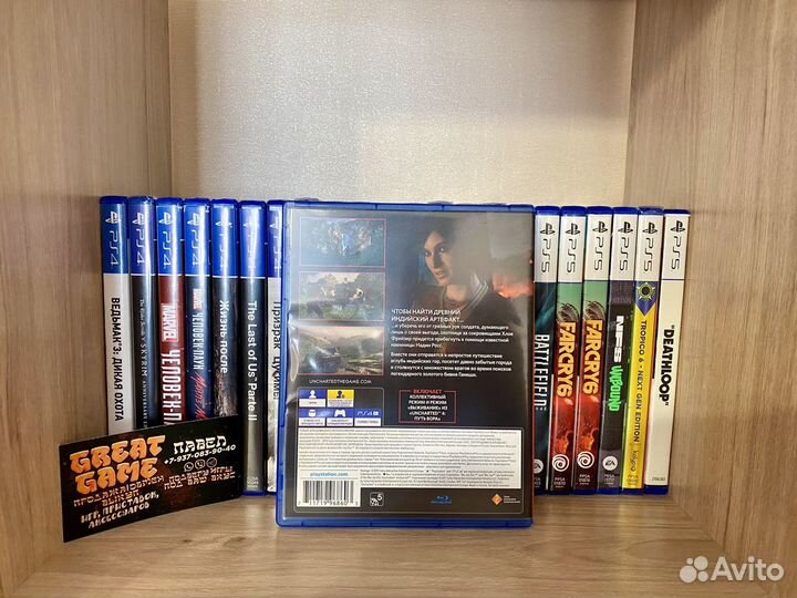 Игры PS4: Uncharted: The Lost Legacy/Uncharted: Ут