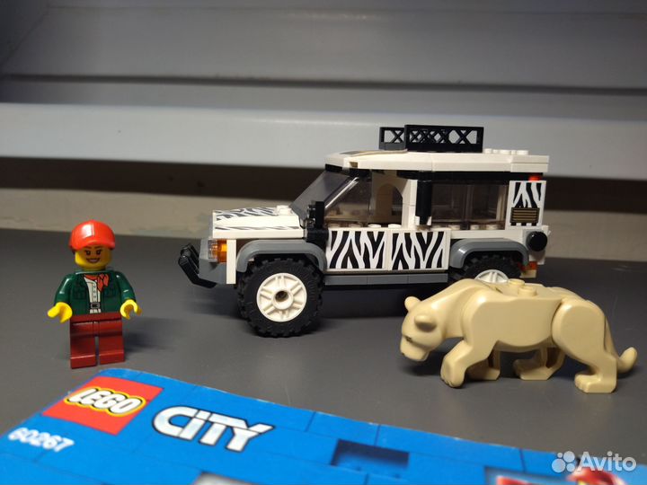Lego city оригинал джип сафари