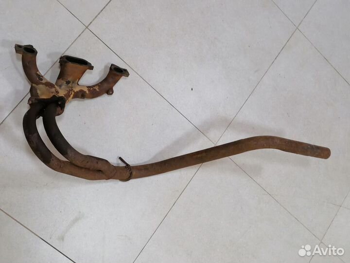 Коллектор выпускной с приемной трубой Volvo 343