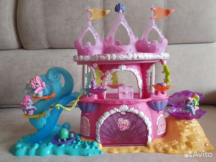My little pony замок музыкальный игровой