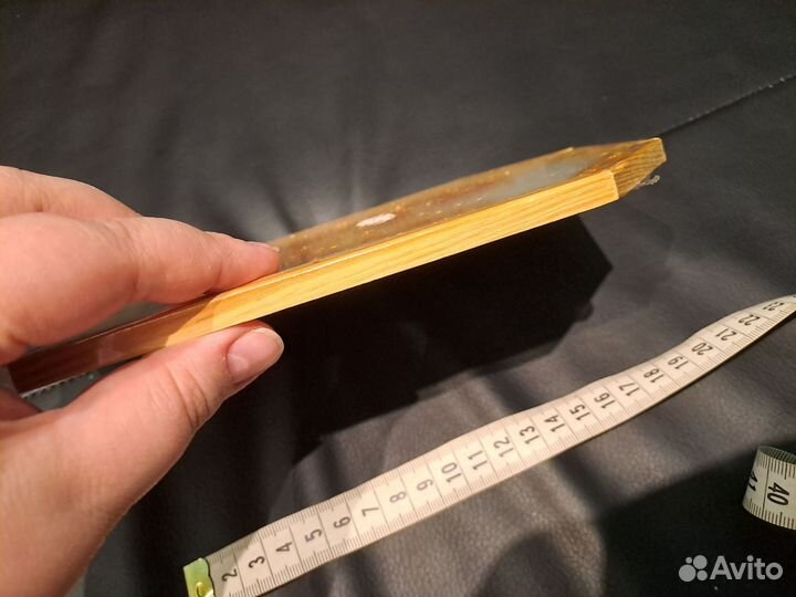 Картина осенняя (репродукция с аппликацией)