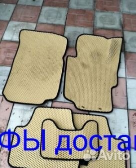 Эва Коврики 3D с бортами для авто