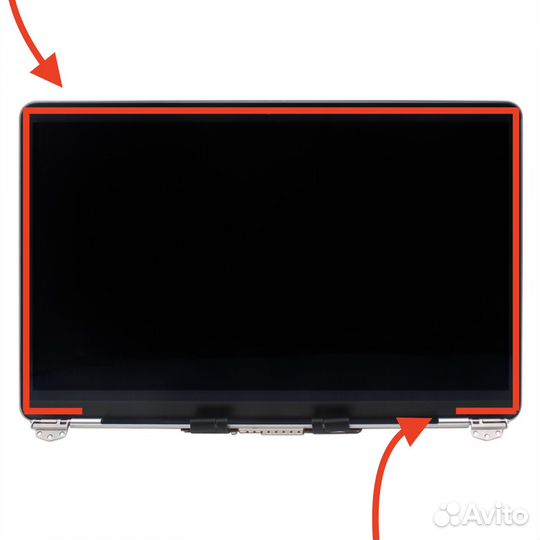 Резиновая рамка экрана MacBook A1708 A2337 A2338