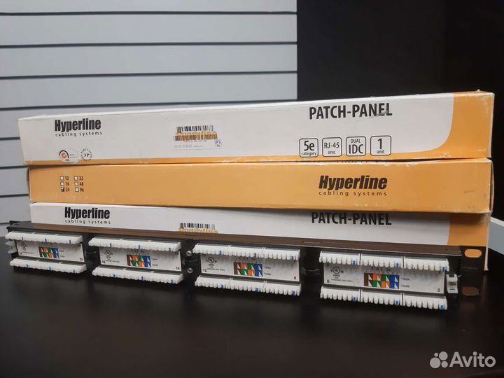 Патч панель 24 порта