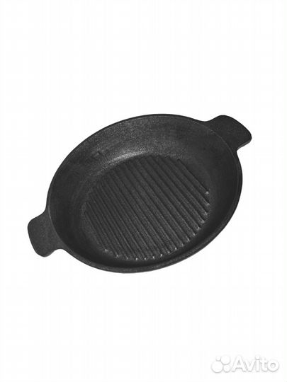 Чугунная сковорода с прессом