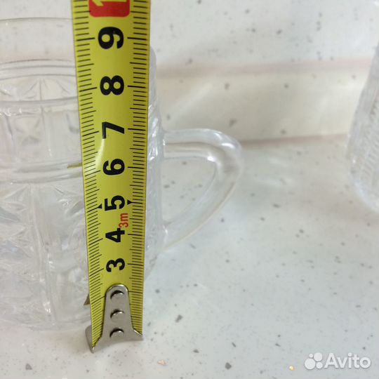 Кружки хрустальные