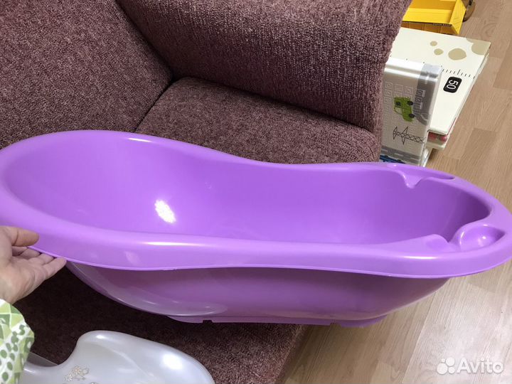 Ванночка для купания и горка