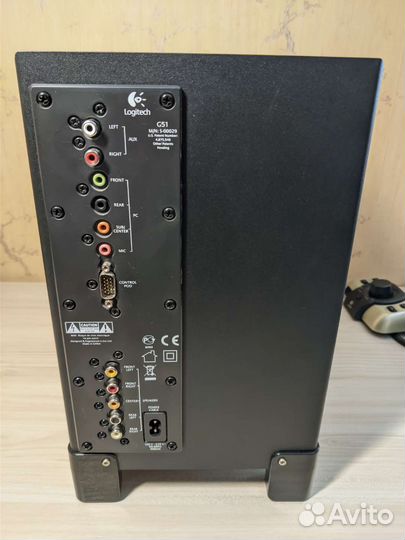 Колонки Logitech G51 и звуковая карта Creative