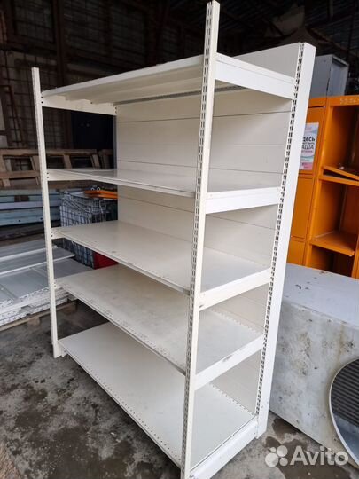 Стеллаж торговый пристенный