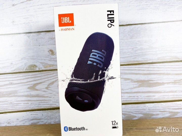 Колонка JBL flip 6 черная