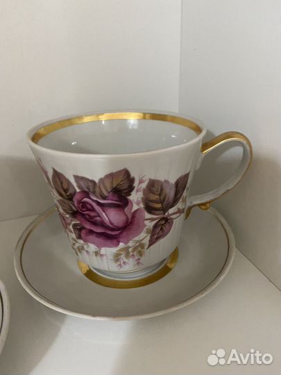 Чашка с блюдцем