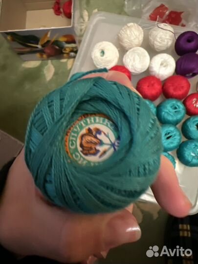 Нитки для вязания ирис