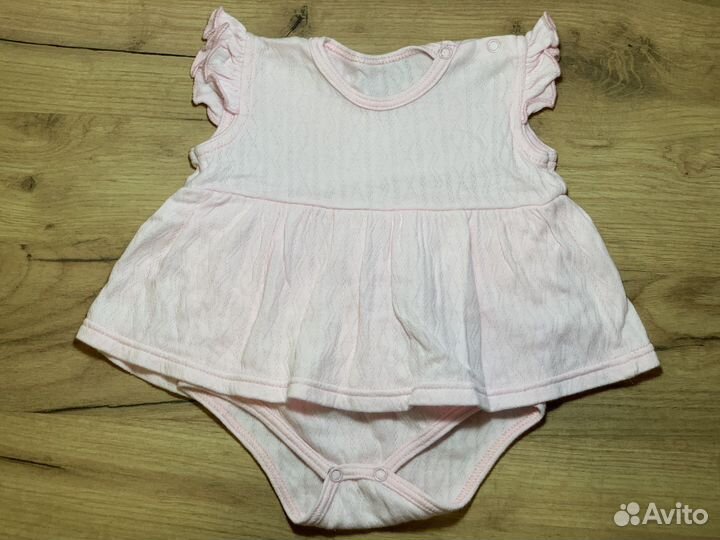 Платье боди для девочки 68