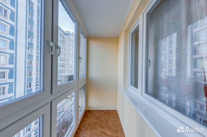 Остекление балконов и лоджий под ключ D0075