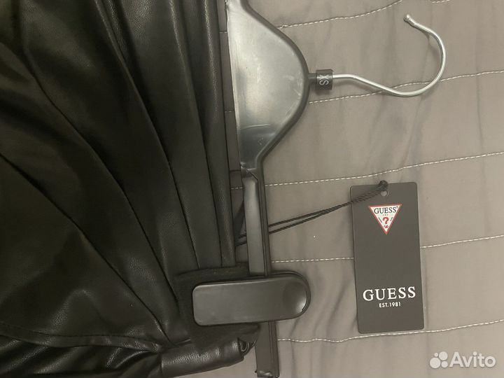 Юбка кожаная guess