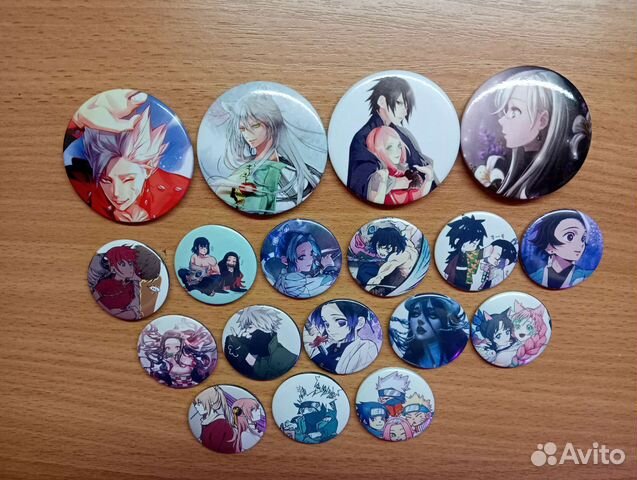 Значки аниме