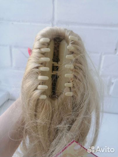 Хвост шиньон на крабе