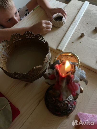 Девичник творческий мастер-класс по керамике