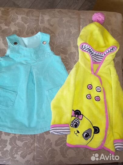 Сарафан и кофта для девочка