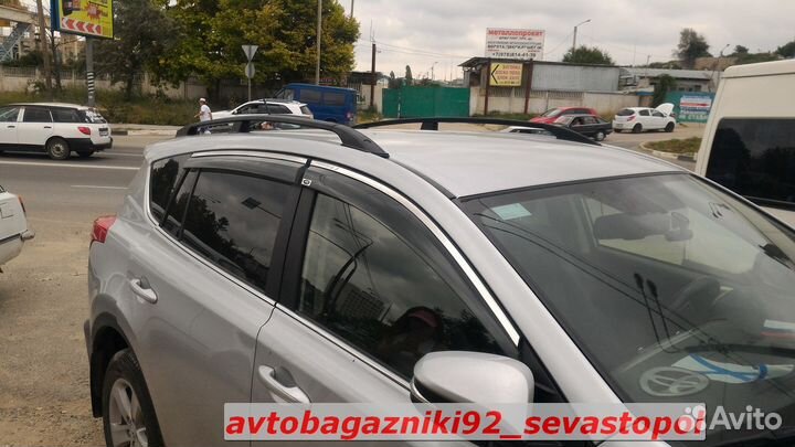 Рейлинги продольные на Toyota RAV 4 c 2013 г.в