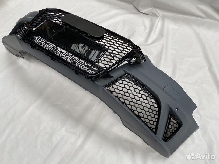 Бампер передний RS для Audi A4 B8 рестайлинг