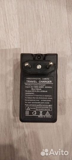 Зарядное travel charger video digital camera