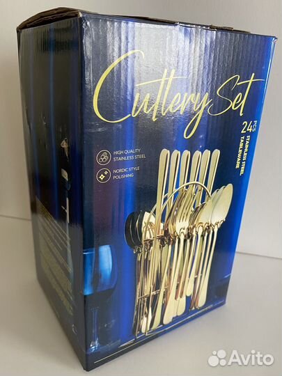Набор столовых приборов 24