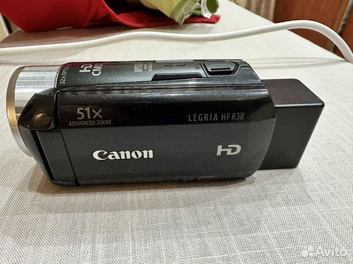 Видеокамера canon legria hfr 38