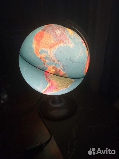 Глобус с подсветкой