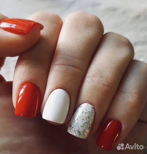 Наращивание ногтей,маникюр с покрытием гель-лак