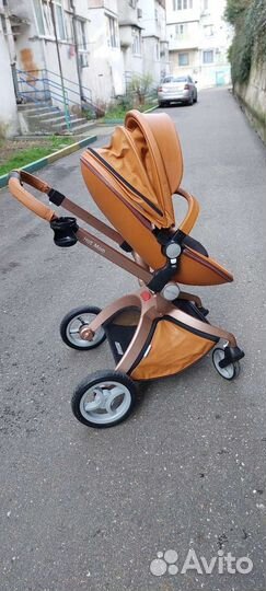 Детские коляски 2 в 1 эко кожа