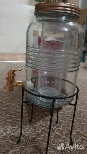 Лимонадница с краном, 3л