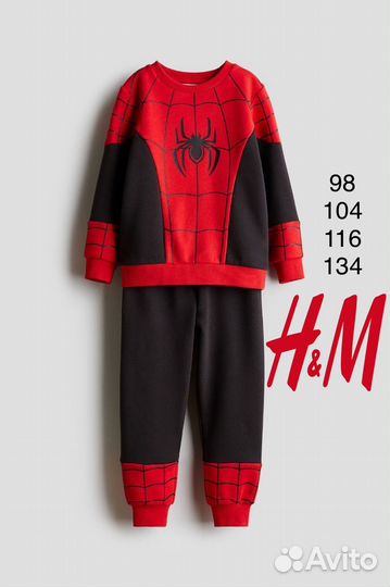 Теплый спортивный костюм h&m для мальчика