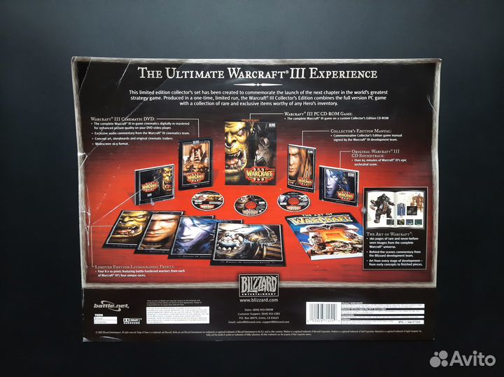 Warcraft III 3 Reign of Chaos Collector's Edition
