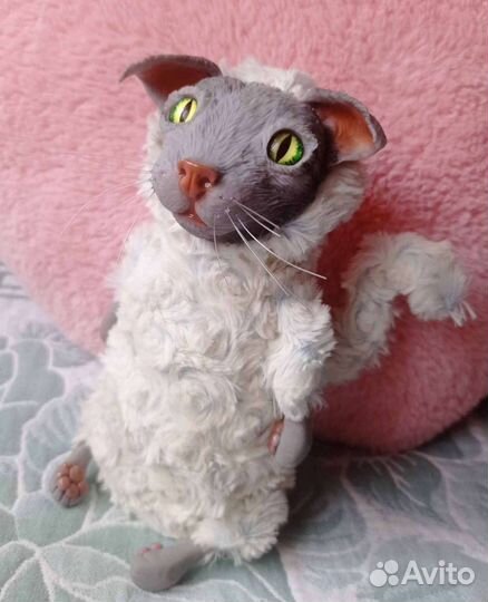 Игрушки ручной работы в смешанной технике