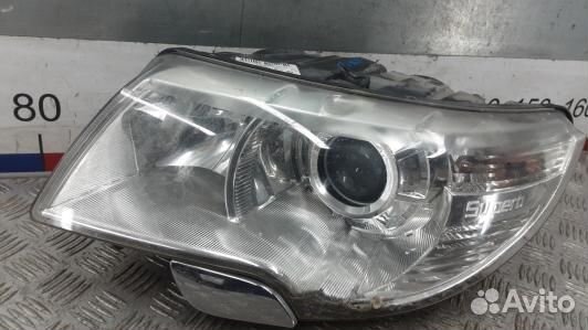 Фара левая skoda superb 2 (KDN30MR01)