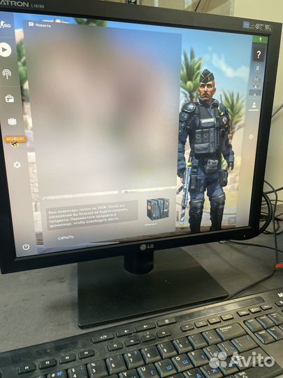 Бюджетный игровой пк Intel 3.4Ghz 8Gb SSD 480 GTX