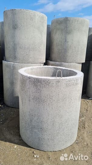 Жби кольца для септика и канализации диаметром 1м