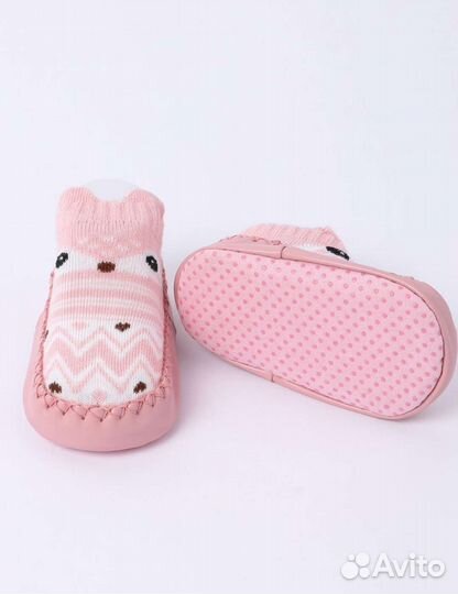 Носочки-пинетки на девочку 6-10 мес